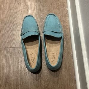Women’s Soul Naturalizer Turquoise Seven Loafers Size 9